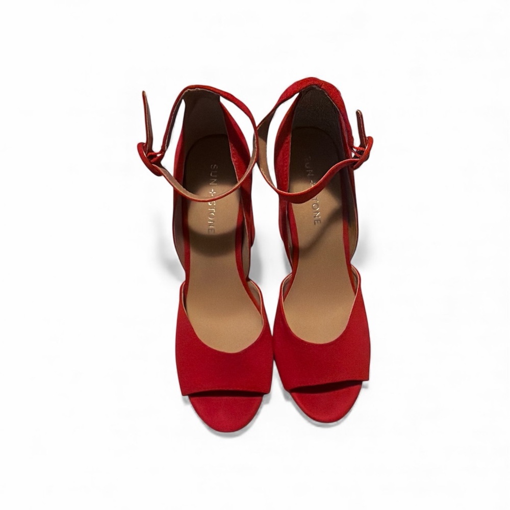 Sun + Stone Reeta Block Heel Platform Sandals - Picture 2 of 2